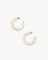 Kate Hoops in White Shell
