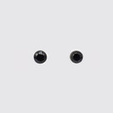 Tiny Faceted Round Stud Earrings - EJ2148