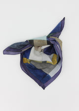 Printed Silk Square - Grid