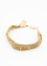 Woven Gold Vermeil Bracelet