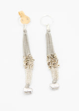 Sterling Silver Woven Earrings