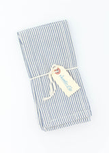 Ticking Napkin Set - Indigo
