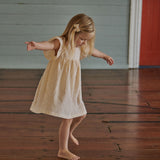 Bonnie Dress - Golden Stripe