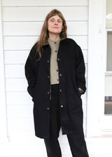 Town & Country Coat - Washed Black