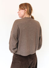 Merino Wool Cardigan - Taupe