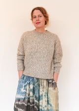 Chunky Sweater - Beige Melange