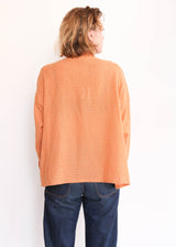 Gingham Shirt - Orange/Mocha