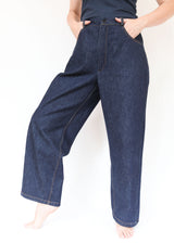 Denim Straight Pants - Indigo