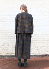 Gingham Check Jacket (Woven) - One Size