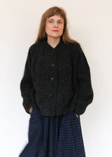 Baby Alpaca Cardigan - Anthracite