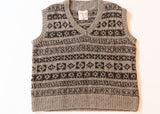 Fair Isle Vest - Natural