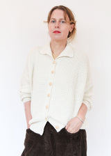Lattice Cardigan - Natural