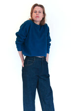 Hina Sweatshirt - Blue Opal