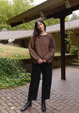 Roll Raglan- Walnut