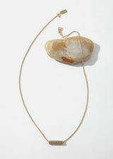 LaLoba Necklace - Woven Tube on Chain