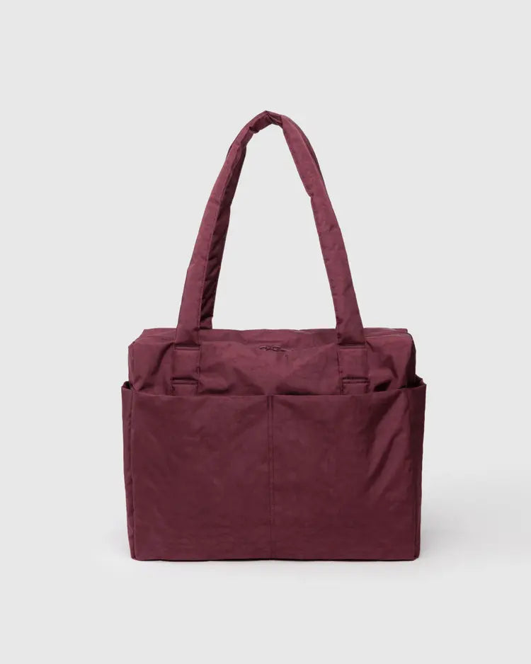 (取寄) バグー スモール クラウド キャリーオン バッグ BAGGU Small Cloud Carry-On Bag Mahogany Small Cloud Carry-On - Mahogany – Abigail Rose & Lily Too