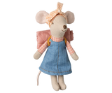 Hiker Mouse, Big Sister - Denim Dress