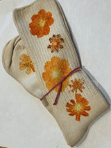 Naturally Dyed Tie Dye Crew Socks