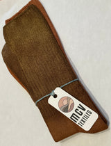 Naturally Dyed Tie Dye Crew Socks