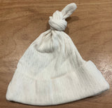 Pointelle Knotted Beanie