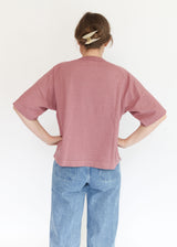 Mahuna SS T-Shirt - Wistful Mauve