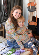 Alpaca Pattern Sweater - Multi
