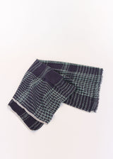 Echarpe Shawl Tweed Check - Liquorice