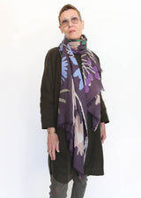 Shawl GW2581 - Aubergine