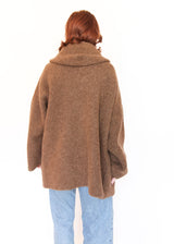 Double Face Coat - Rust