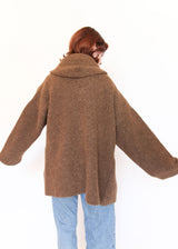 Double Face Coat - Rust
