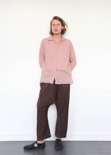Full Length Pull On Pant - Chocolate