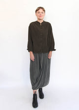 Nehru Shirt - Dark Forest