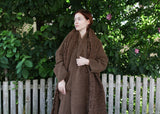 Handwoven Crepe Wrap - Rust OS