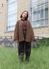 Double Face Cardigan - Rust