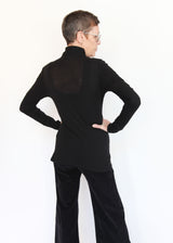 L/S Turtleneck - Black