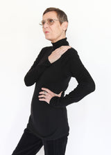 L/S Turtleneck - Black