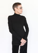 L/S Turtleneck - Black