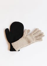 Ribbed Gloves - Camel