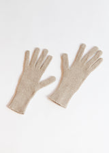 Ribbed Gloves - Camel