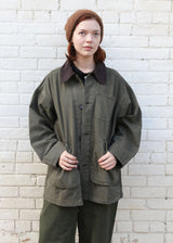 Painter Coat Herringbone - Moss