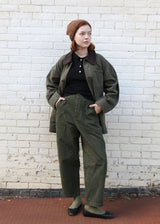 Painter Pant Herringbone - Moss