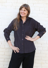 Boyfriend Shirt - Fig