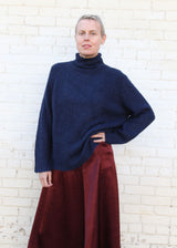 Vasilisa Airy Turtleneck Alpaca Sweater