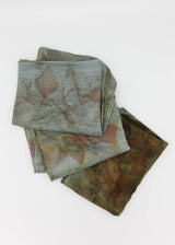 Silk / Merino Wool Eco-Printed Scarf - Multiple Colorways