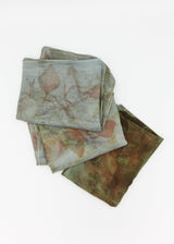 Silk / Merino Wool Eco-Printed Scarf - Multiple Colorways
