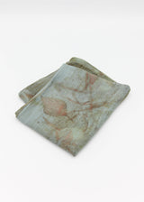 Silk / Merino Wool Eco-Printed Scarf - Multiple Colorways