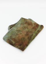 Silk / Merino Wool Eco-Printed Scarf - Multiple Colorways