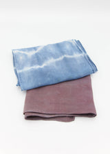 Silk / Merino Wool Eco-Printed Scarf - Multiple Colorways