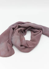 Silk / Merino Wool Eco-Printed Scarf - Multiple Colorways