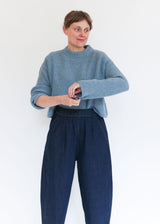 Leo Jumper - Blue Marl